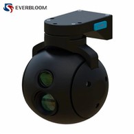 2-Camera Synhwyrydd Deuol Echel EO Gimbal